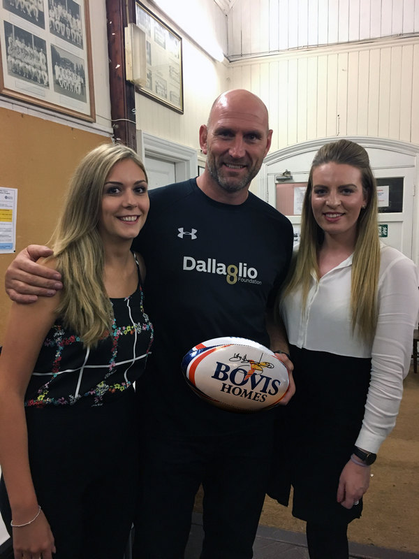 Bovis Homes teams up with Maidstone Rugby to support local schools